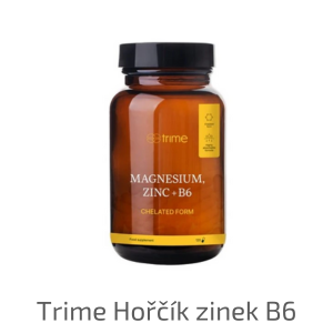 Trime Hořčík zinek chelát B6 120 kapslí